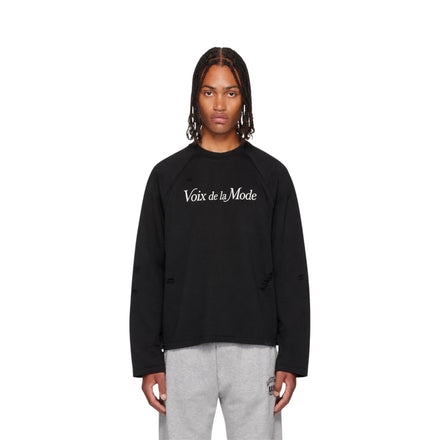 VDLM BLACK LONG SLEEVE T-SHIRT